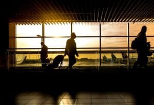 Airport Travel in Covid-19 Crisis